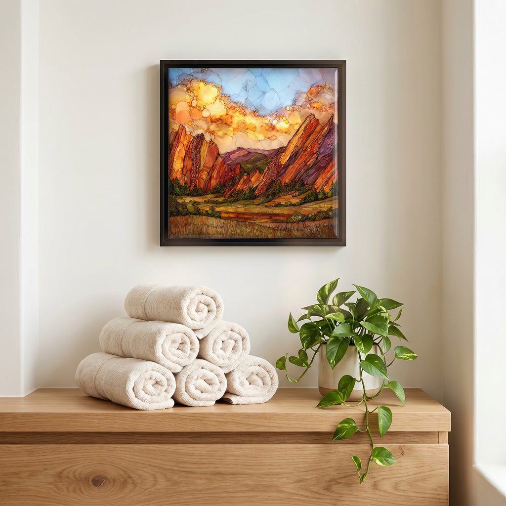 A quiet corner of the bath.