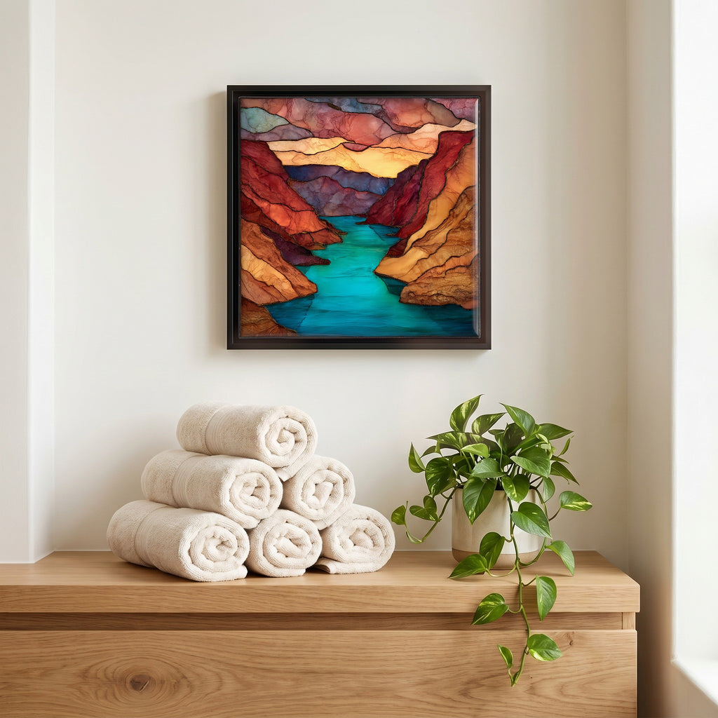 A quiet corner of the bath.