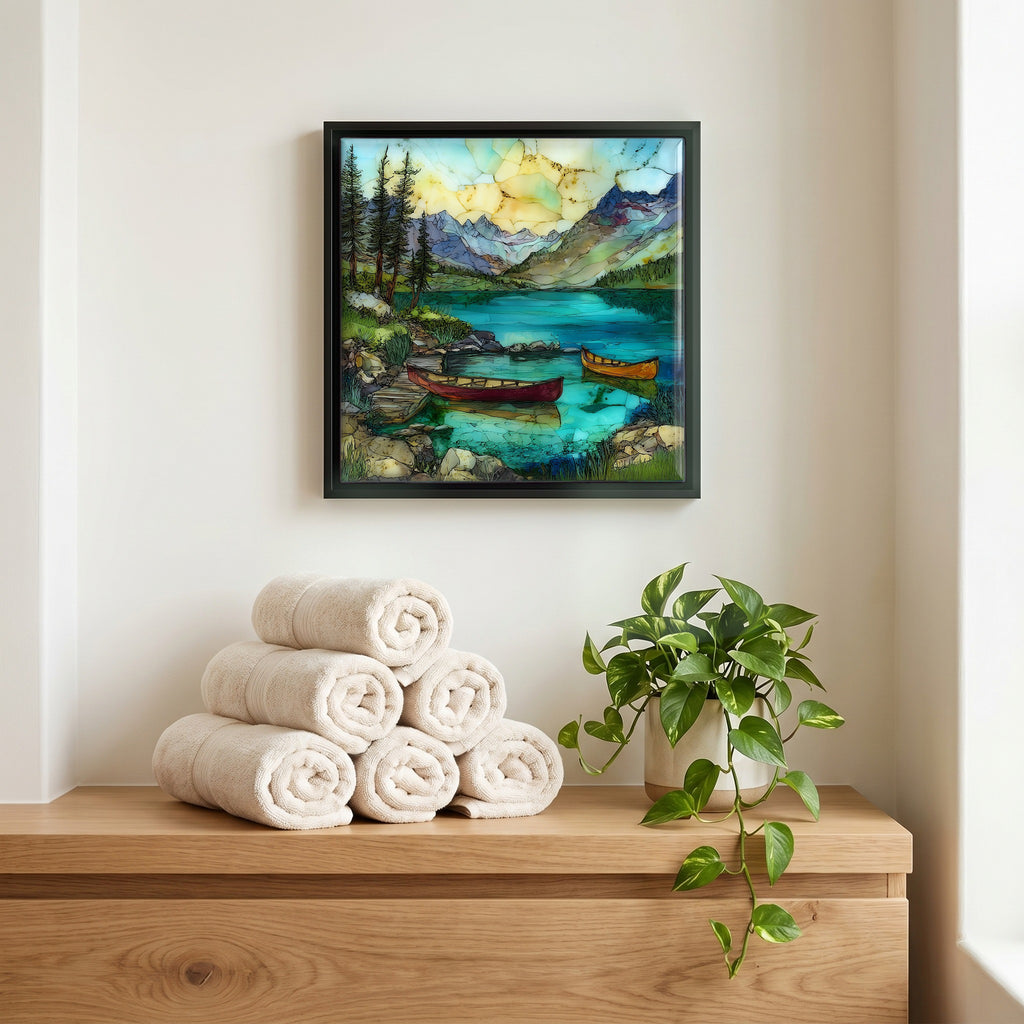 A quiet corner of the bath.