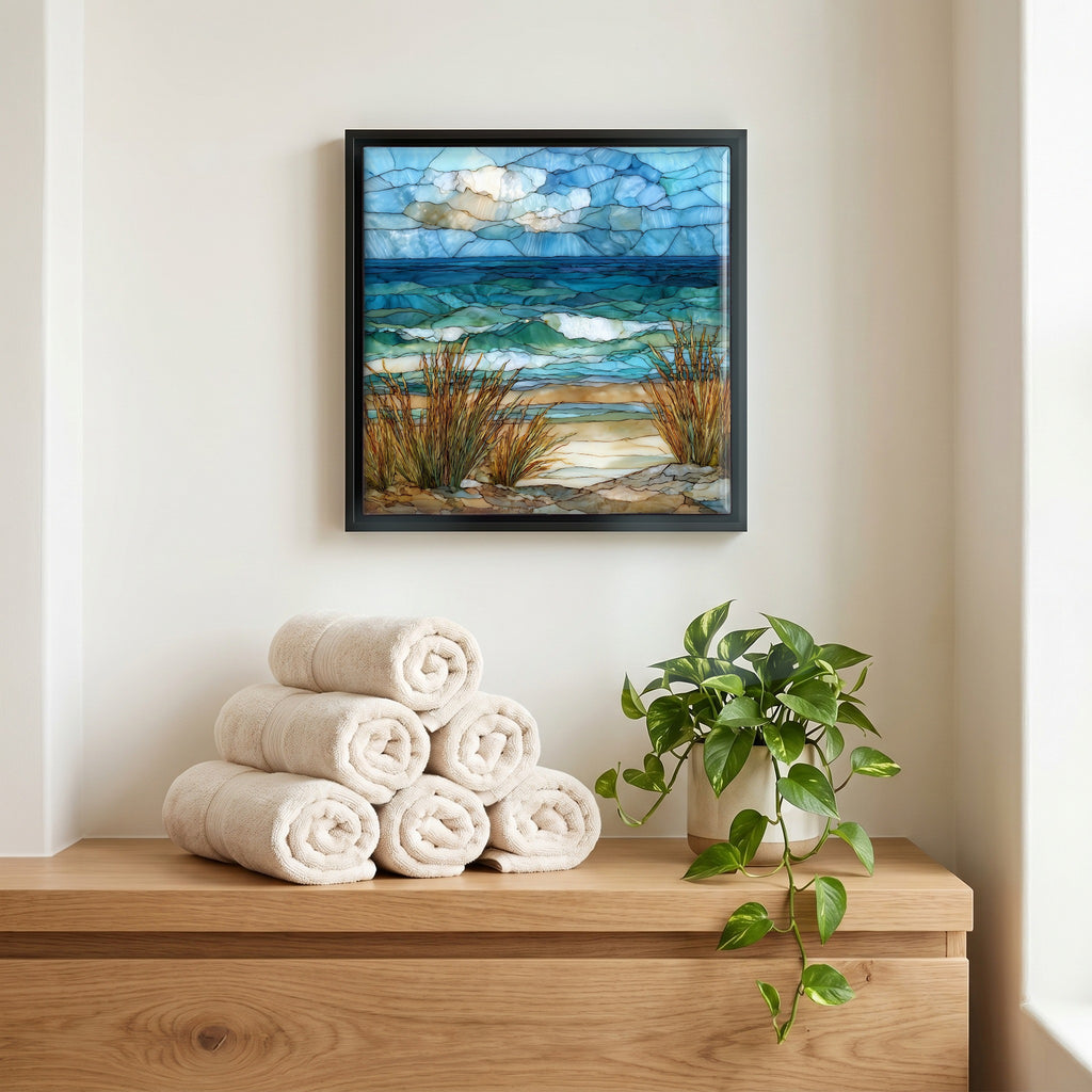 A quiet corner of the bath.