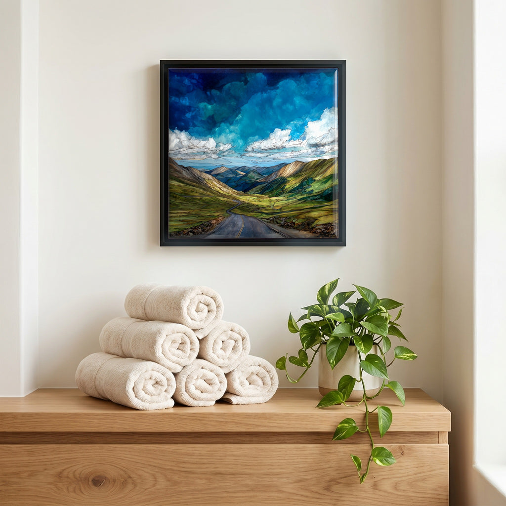 A quiet corner of the bath.