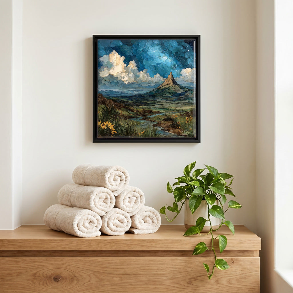 A quiet corner of the bath.
