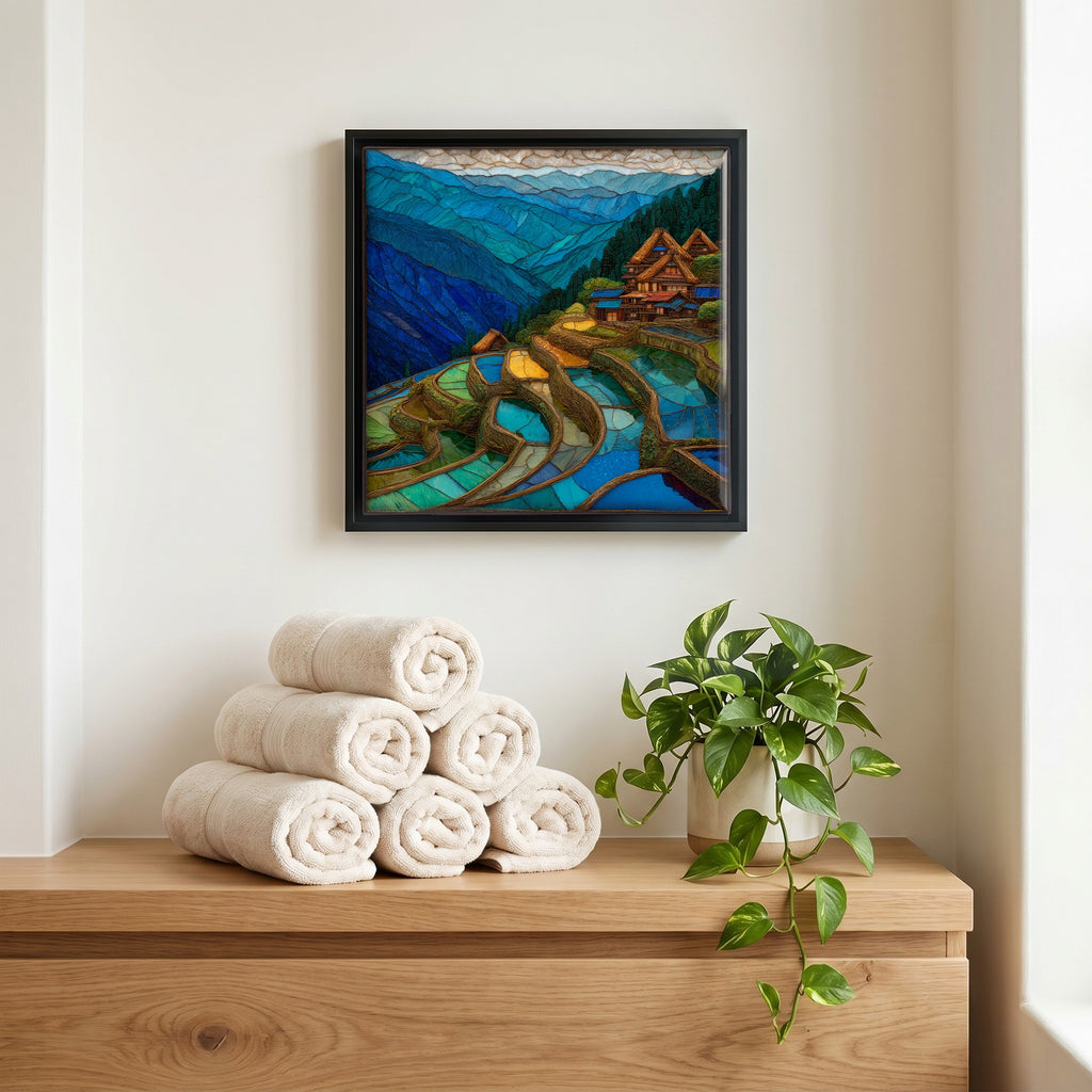 A quiet corner of the bath.