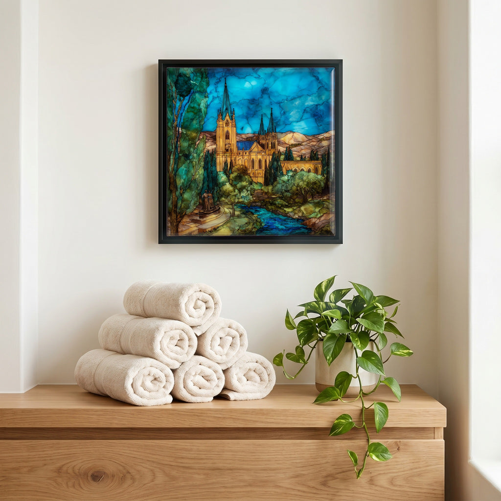A quiet corner of the bath.
