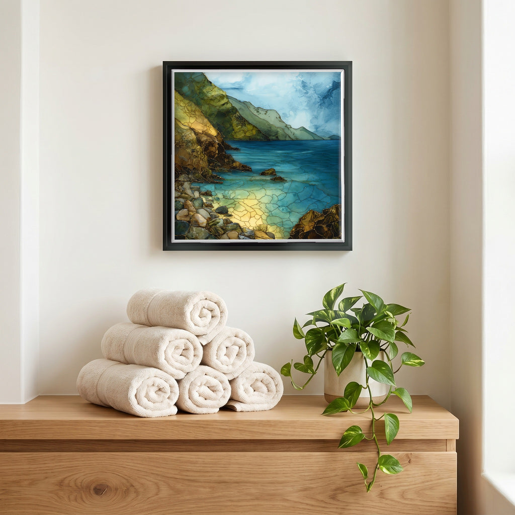 A quiet corner of the bath.