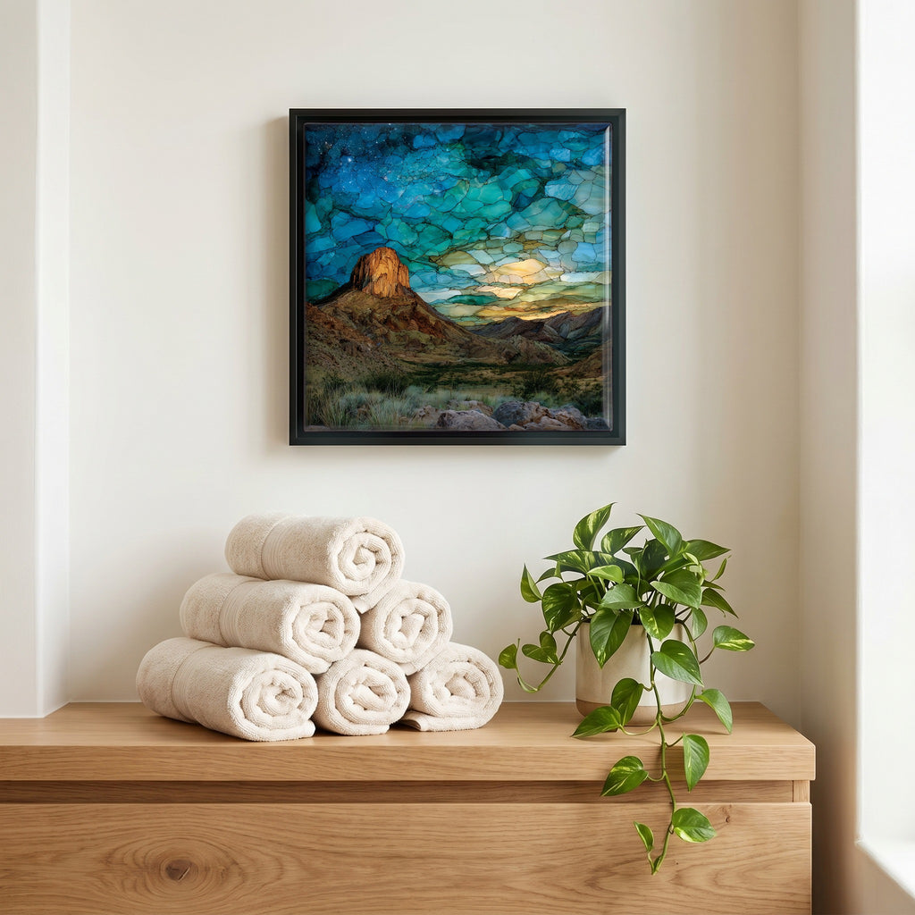 A quiet corner of the bath.