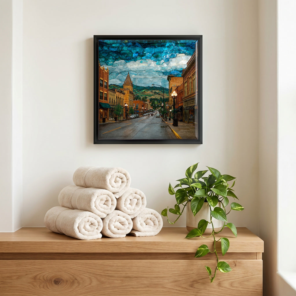 A quiet corner of the bath.