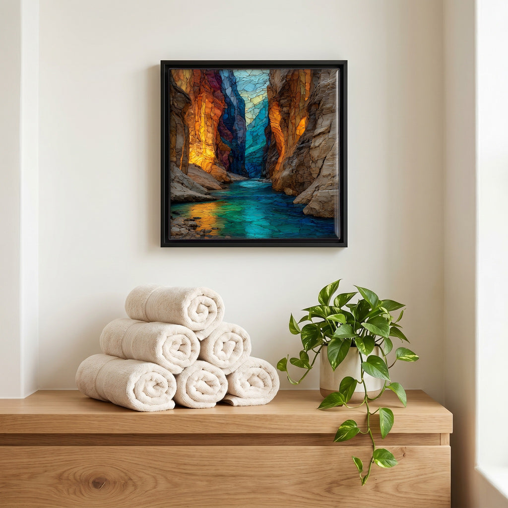 A quiet corner of the bath.