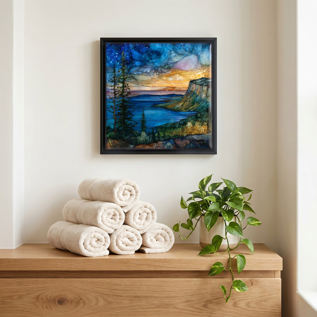 A quiet corner of the bath.