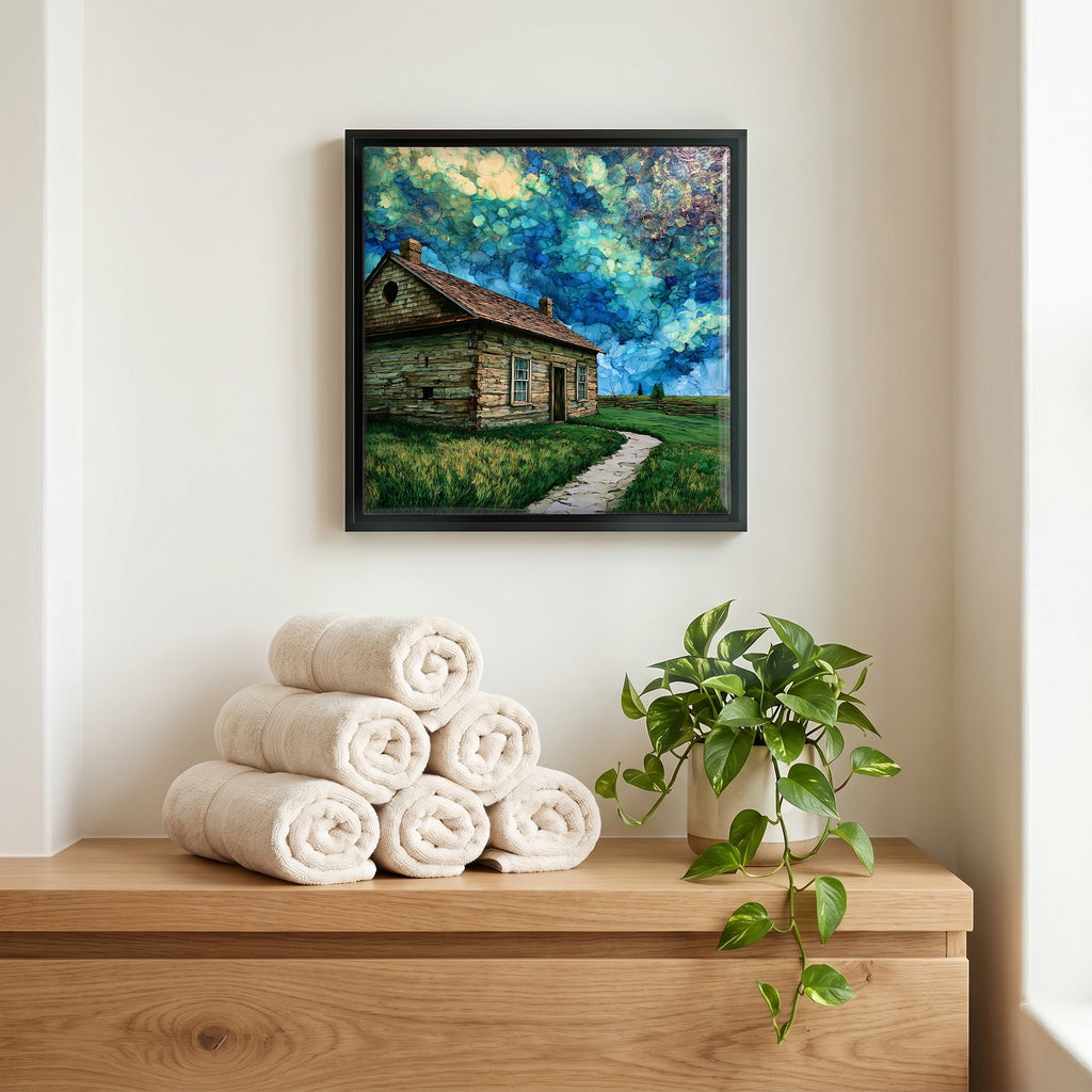 A quiet corner of the bath.