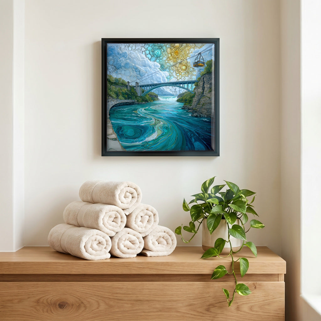 A quiet corner of the bath.