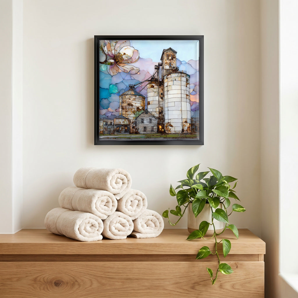A quiet corner of the bath.