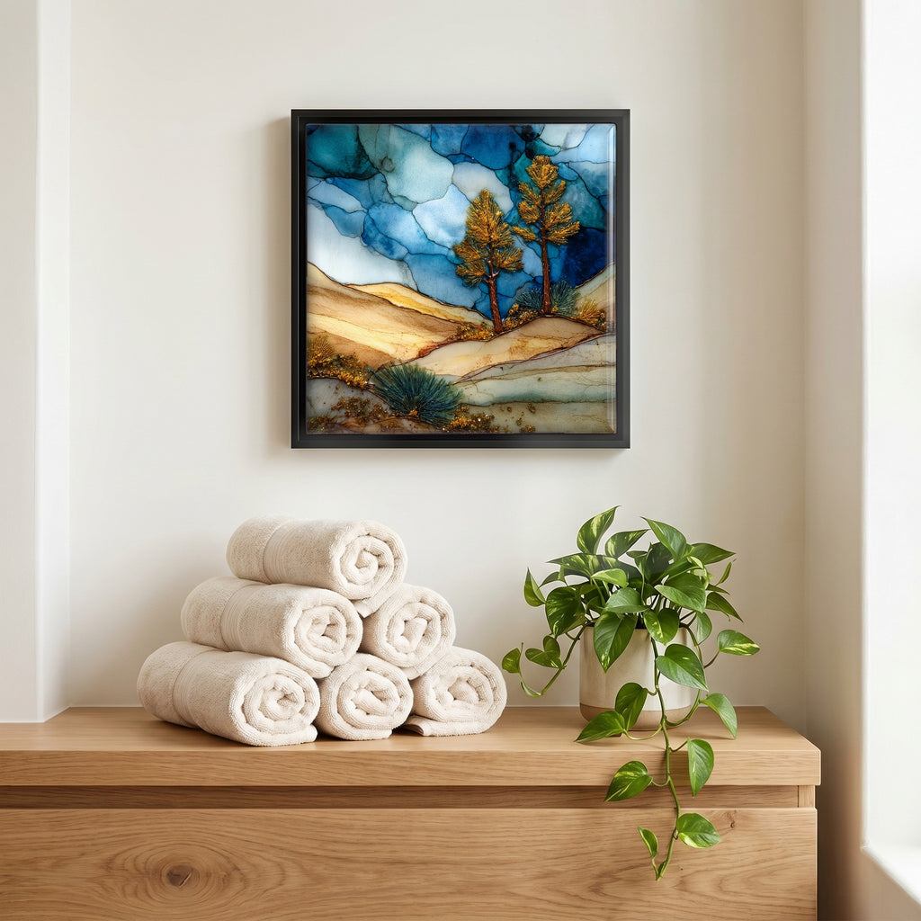 A quiet corner of the bath.