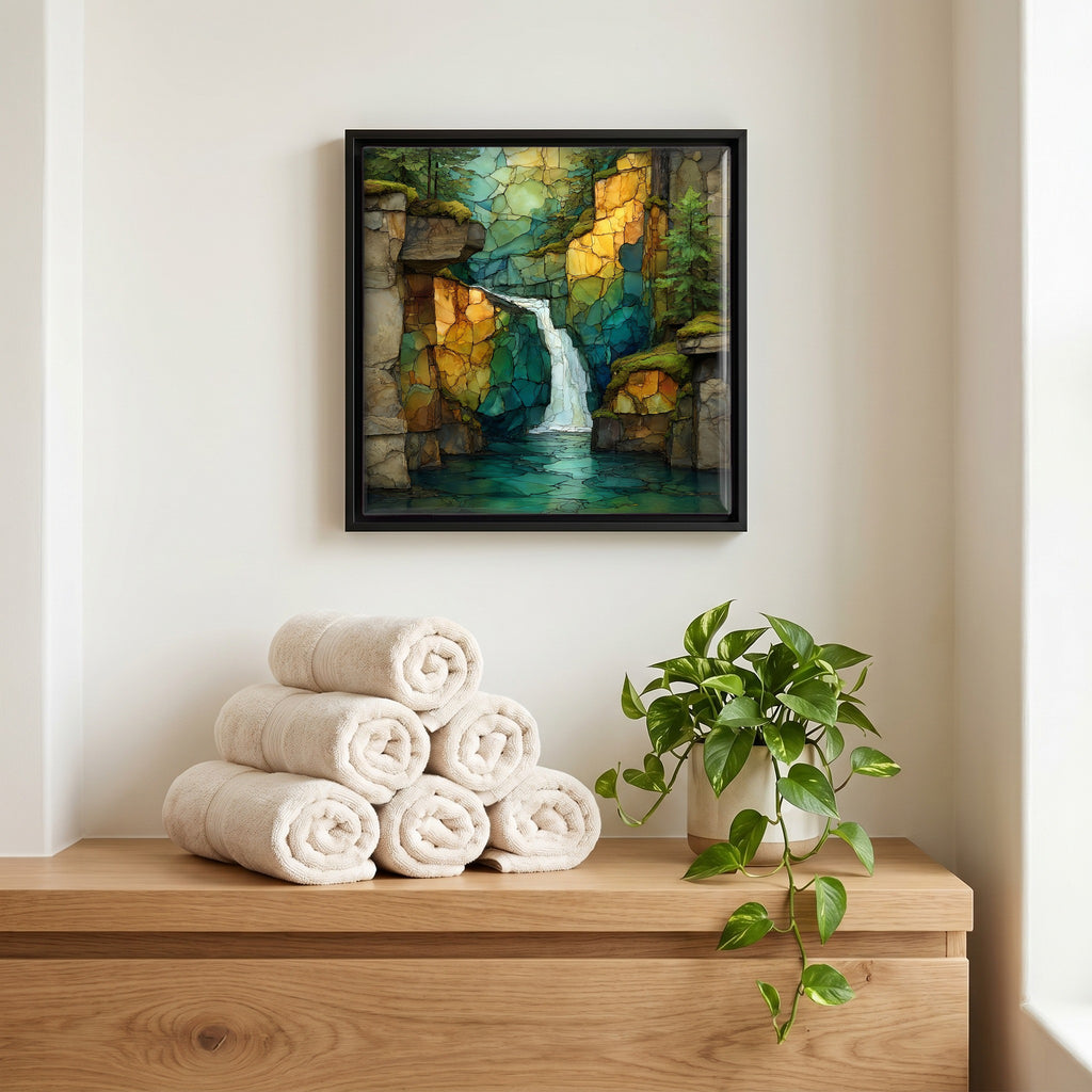 A quiet corner of the bath.
