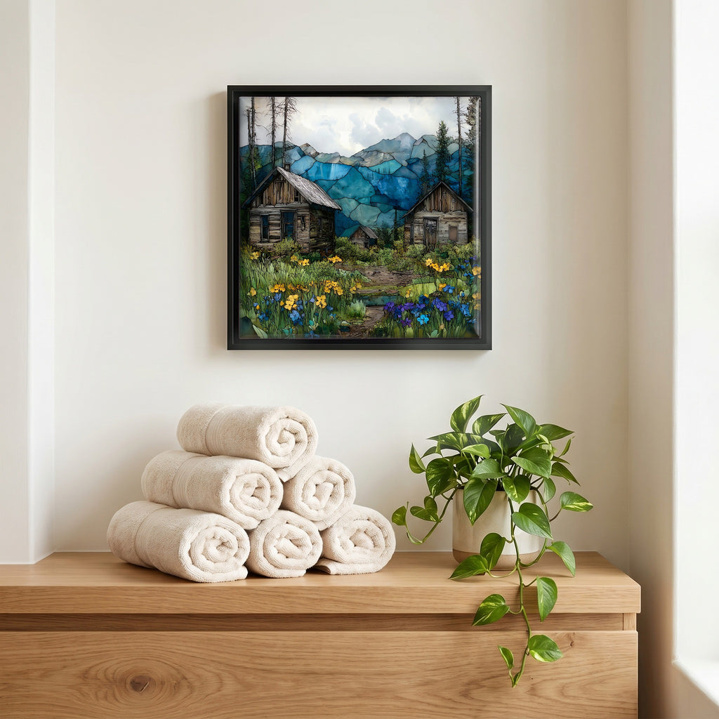 A quiet corner of the bath.