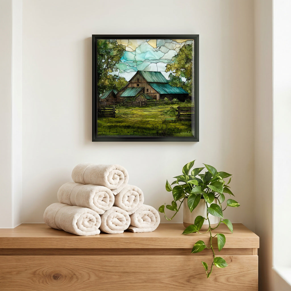 A quiet corner of the bath.