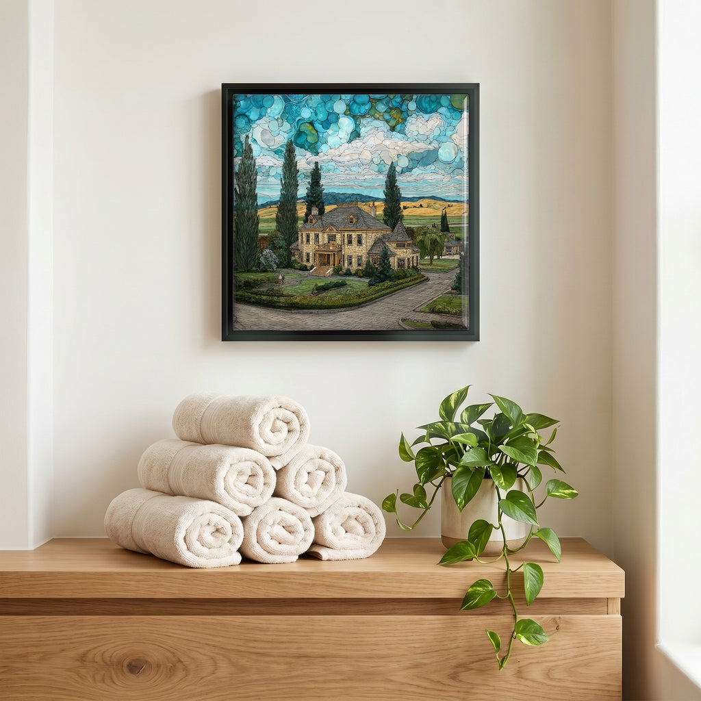 A quiet corner of the bath.
