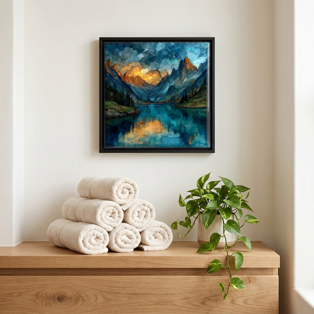 A quiet corner of the bath.