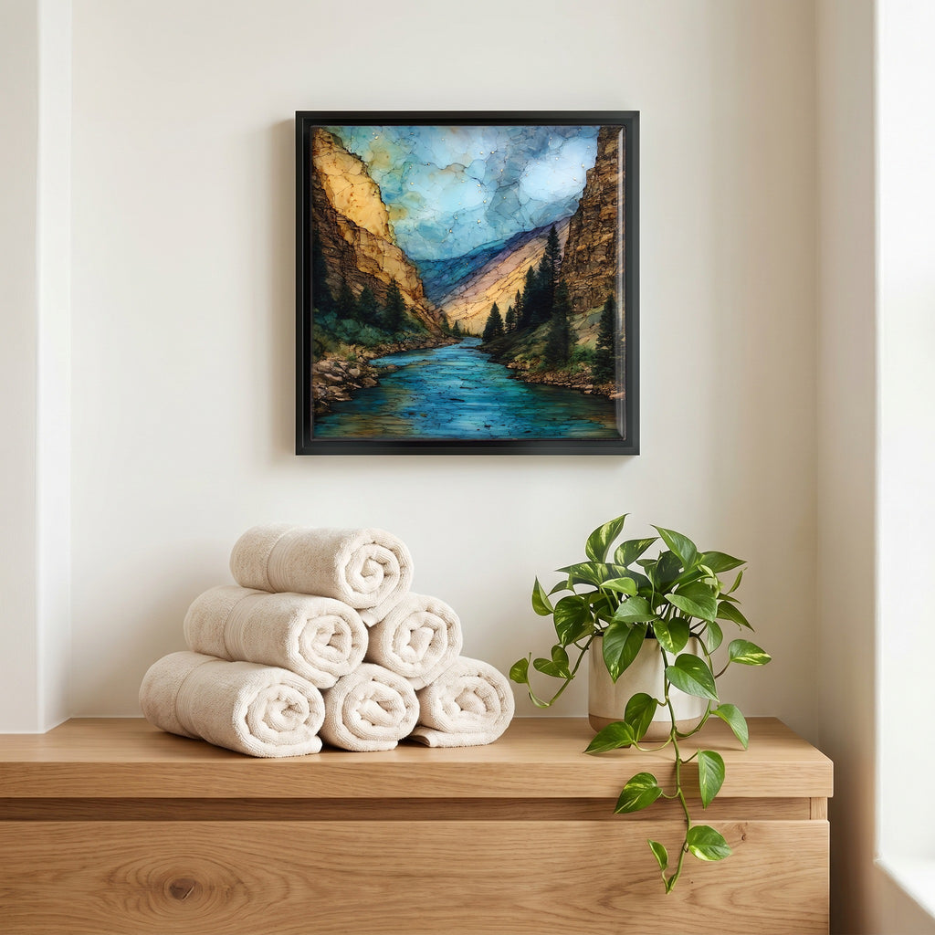 A quiet corner of the bath.