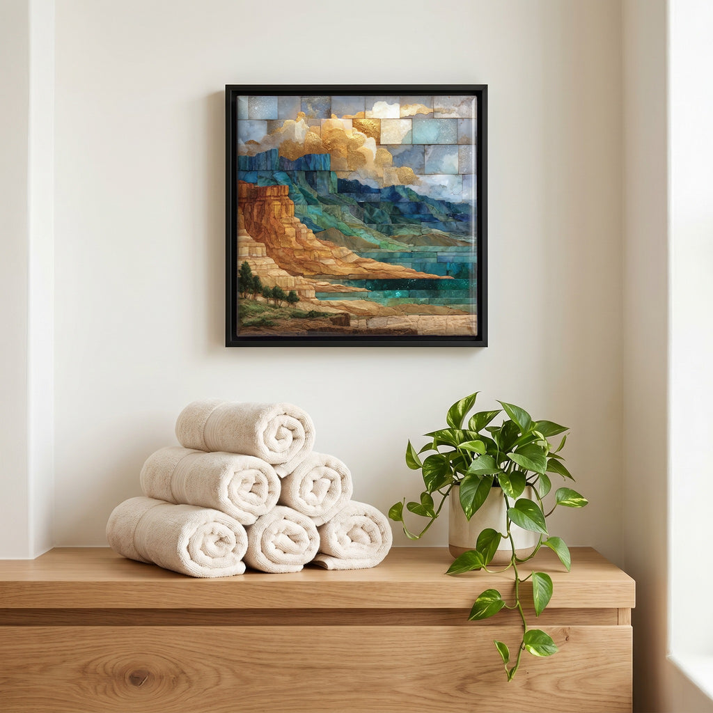 A quiet corner of the bath.