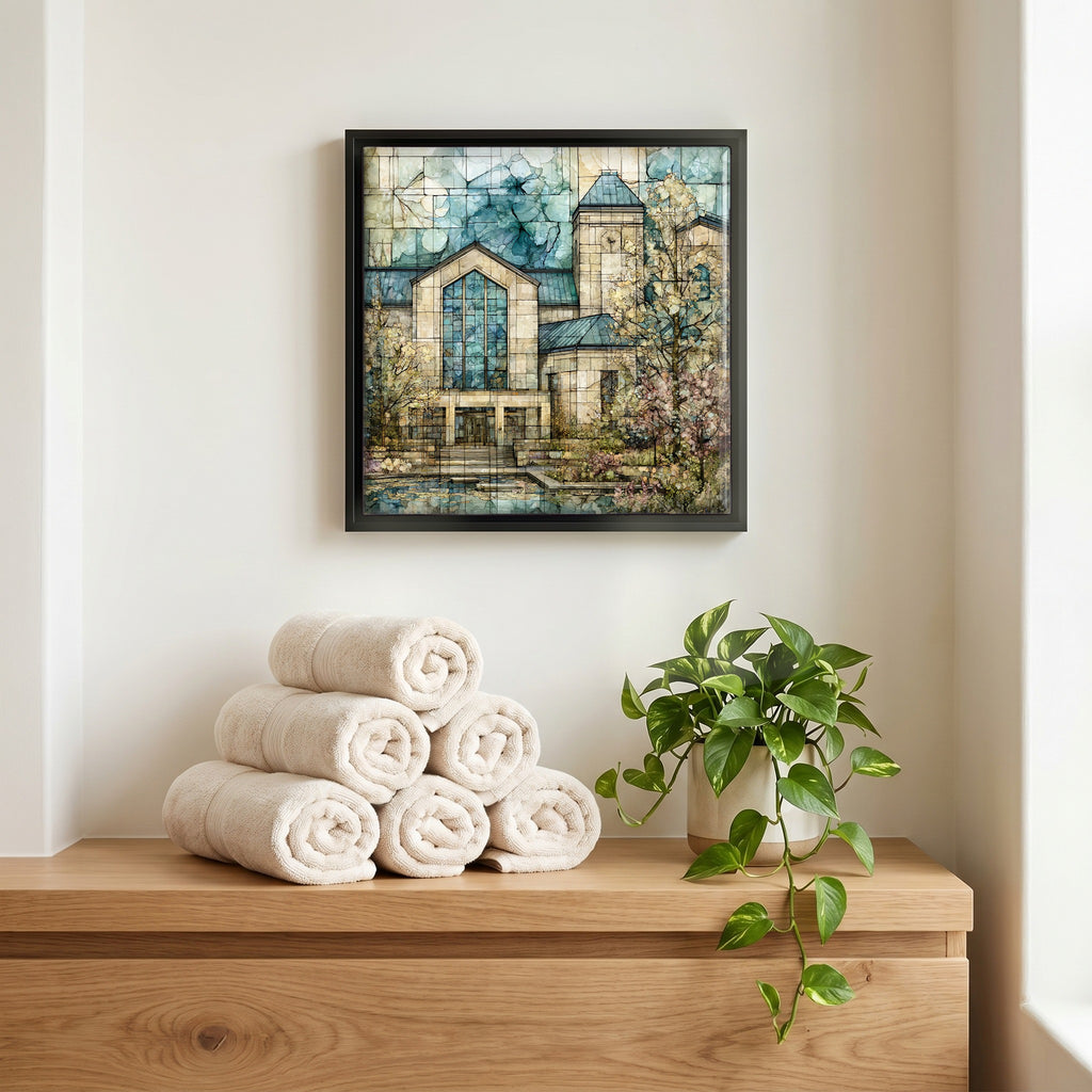 A quiet corner of the bath.