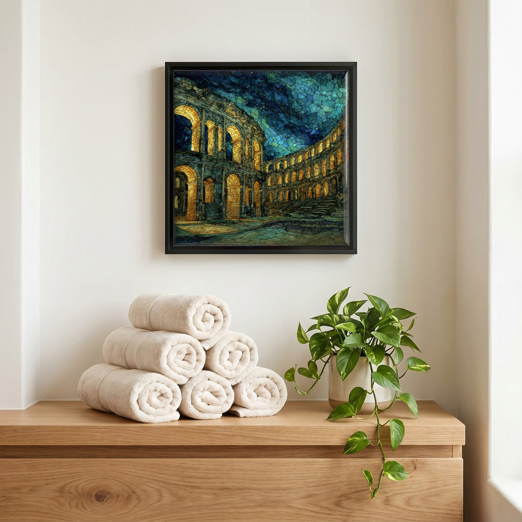 A quiet corner of the bath.