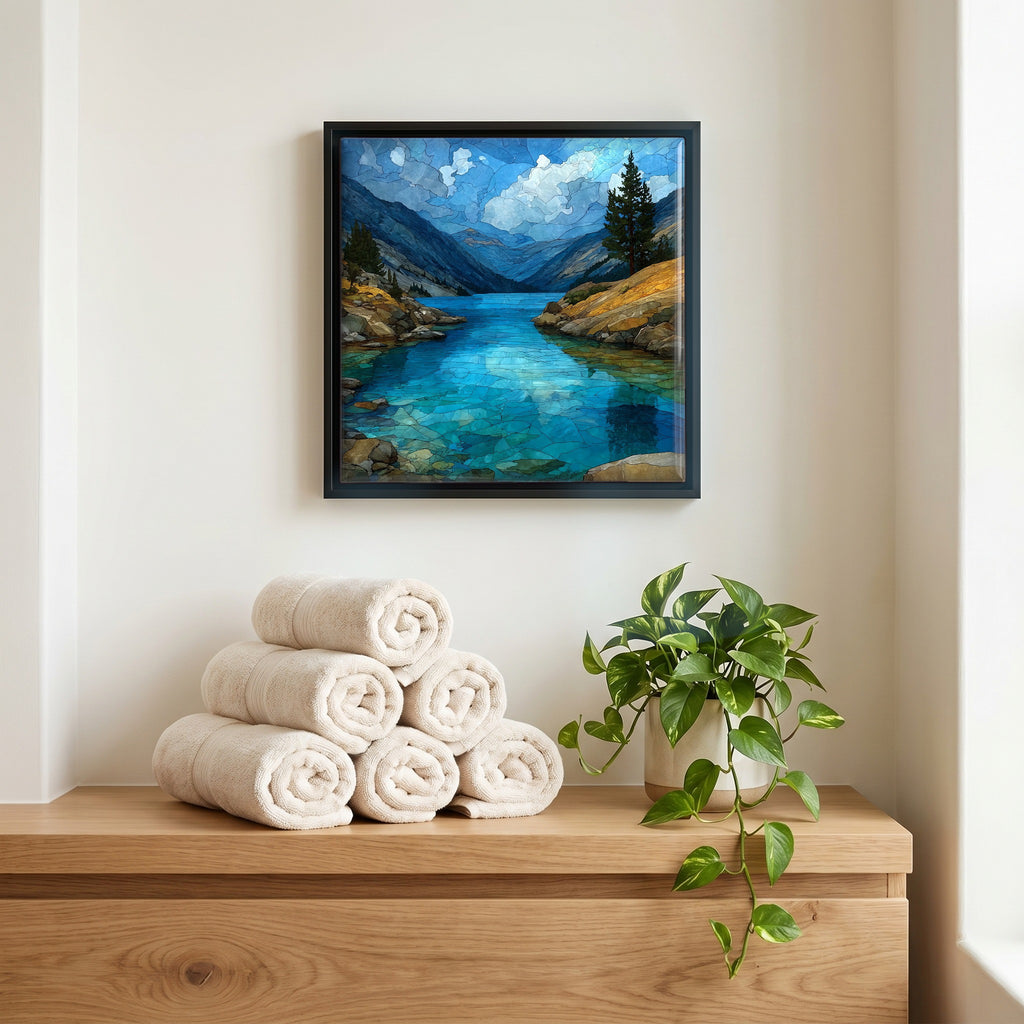 A quiet corner of the bath.