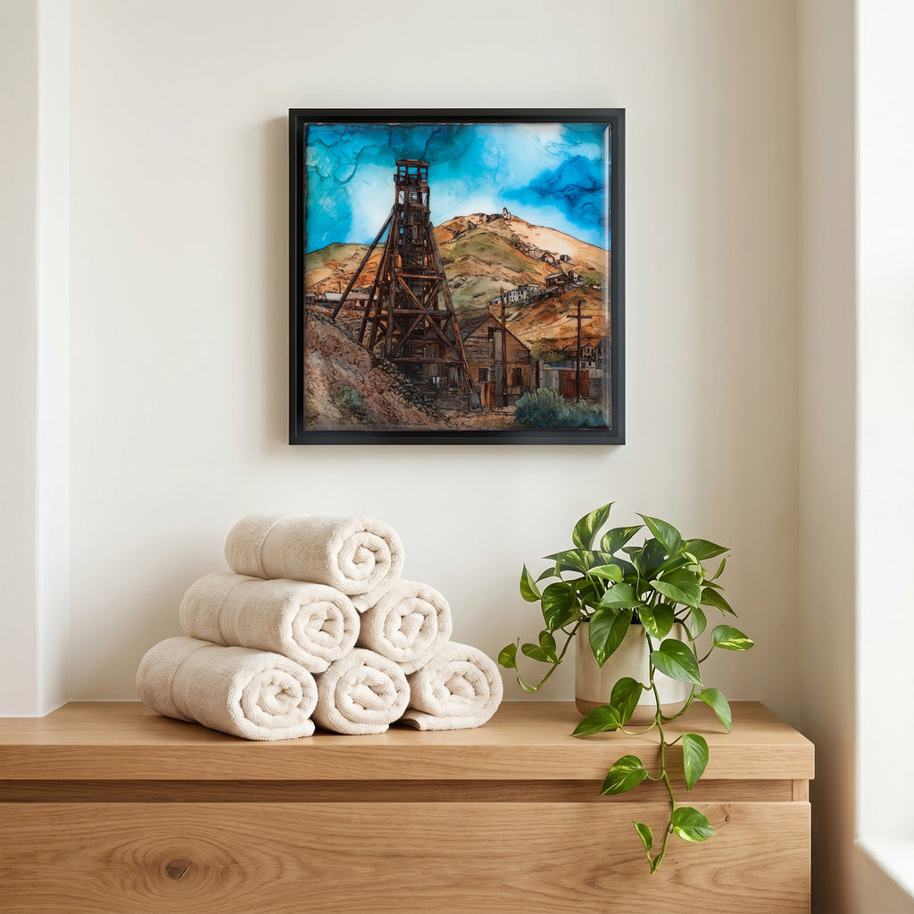 A quiet corner of the bath.