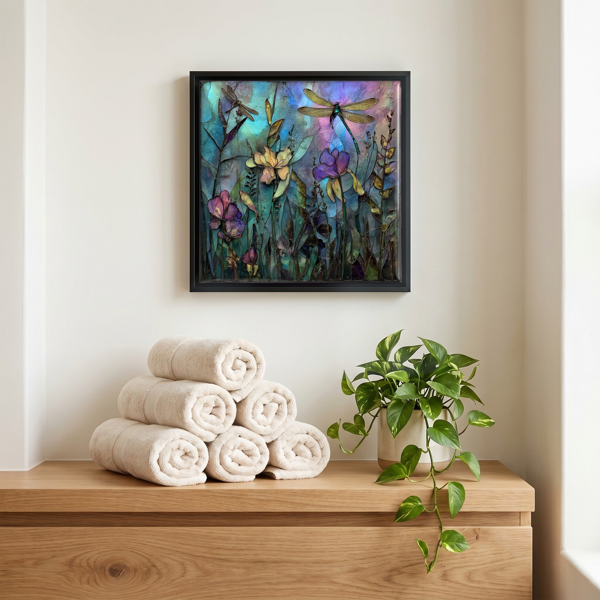 A quiet corner of the bath.