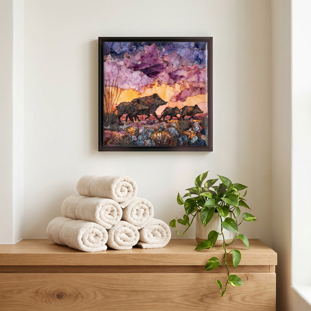 A quiet corner of the bath.