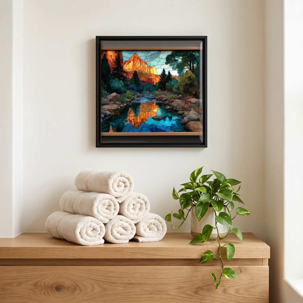 A quiet corner of the bath.