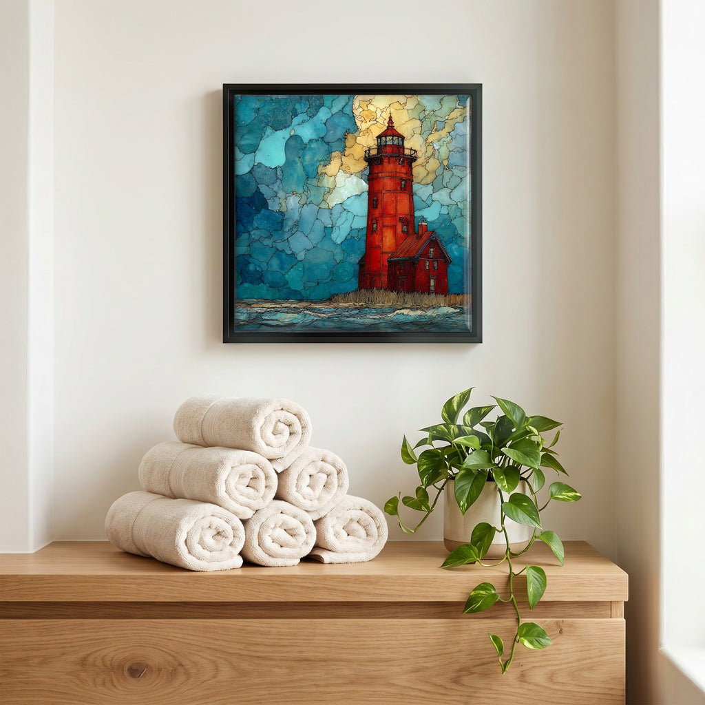 A quiet corner of the bath.