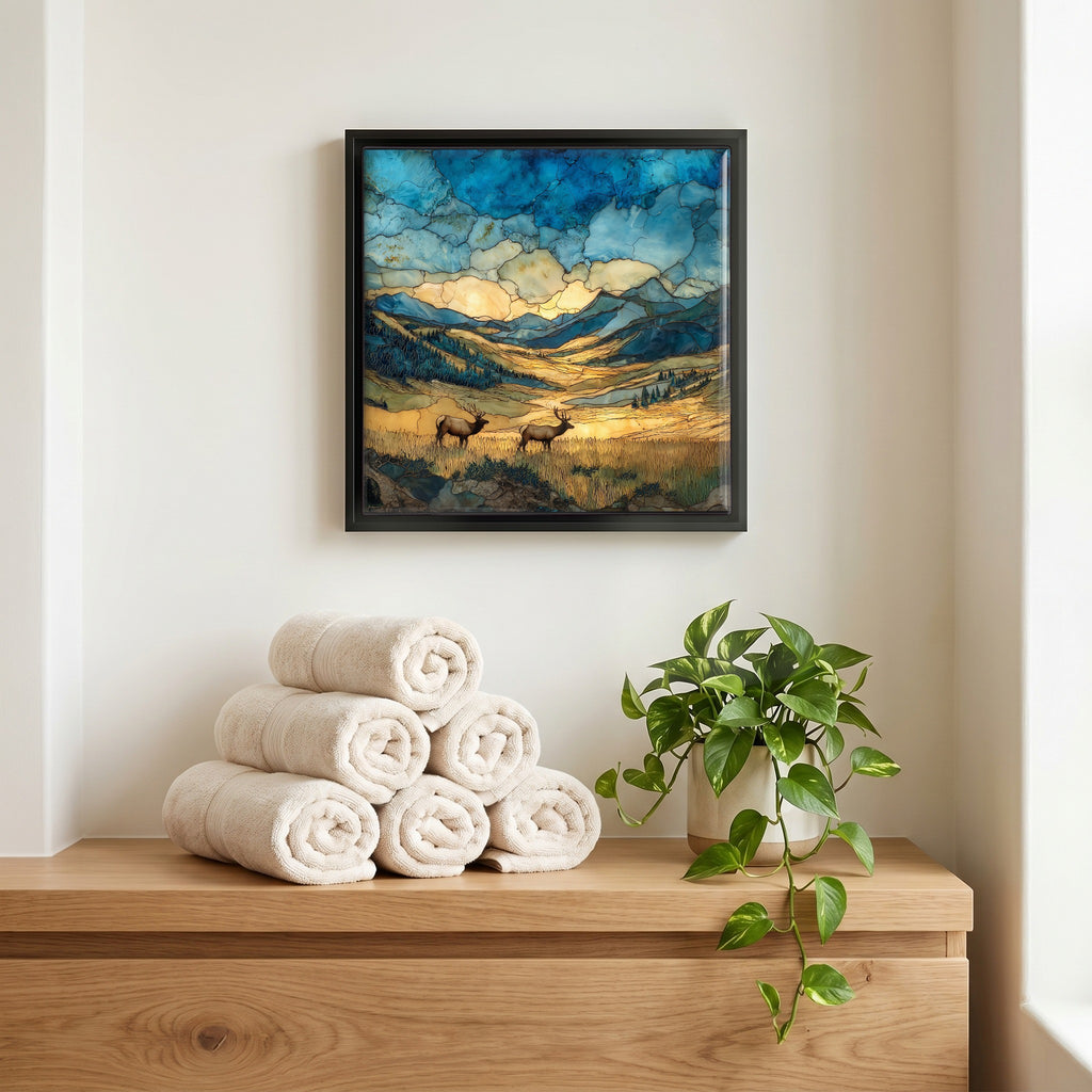 A quiet corner of the bath.