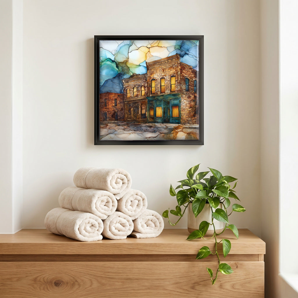 A quiet corner of the bath.