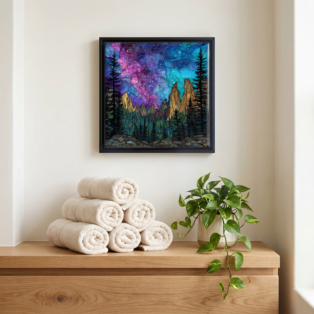 A quiet corner of the bath.