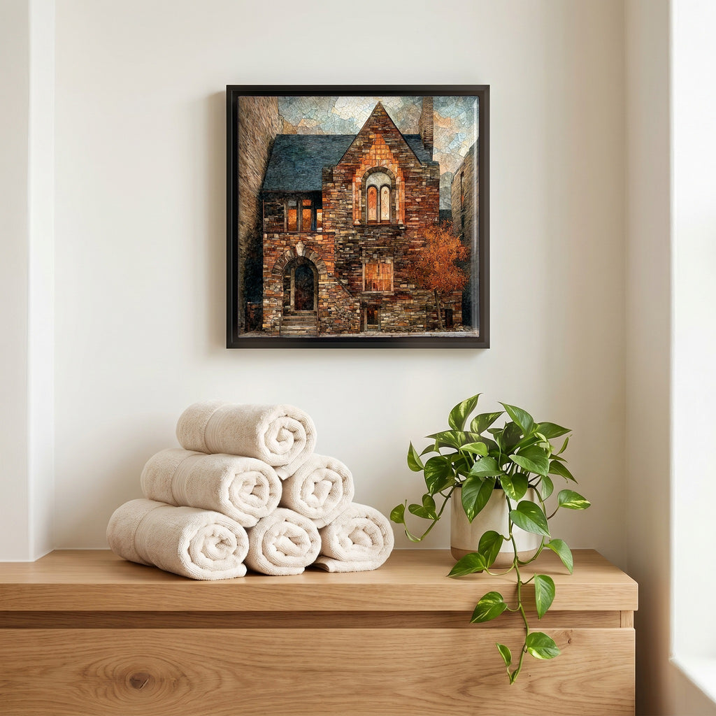 A quiet corner of the bath.