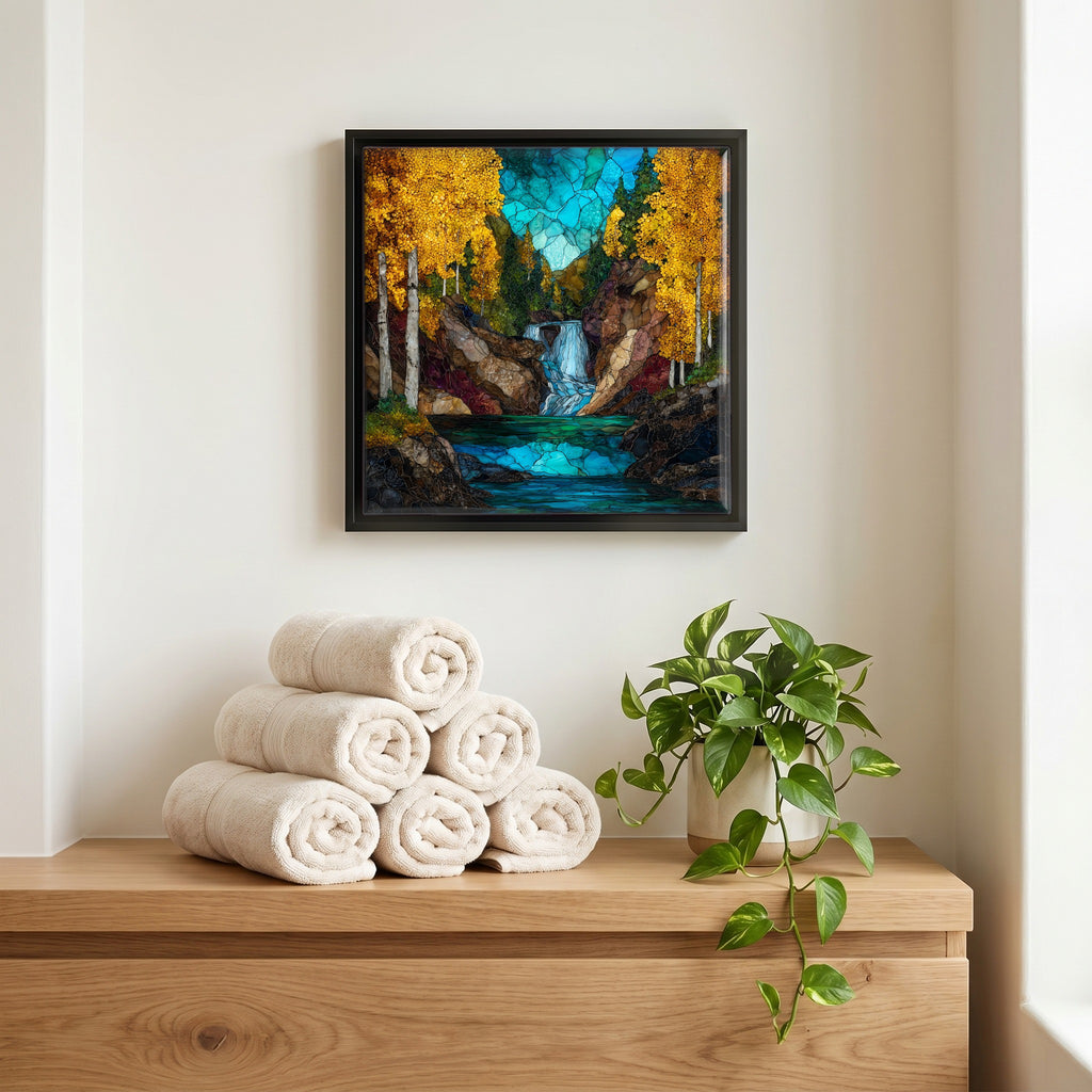 A quiet corner of the bath.