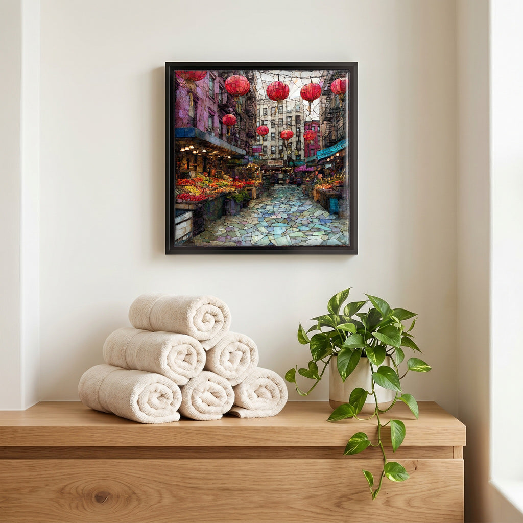 A quiet corner of the bath.