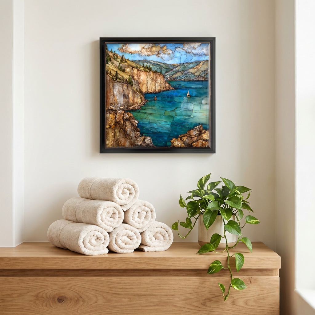 A quiet corner of the bath.