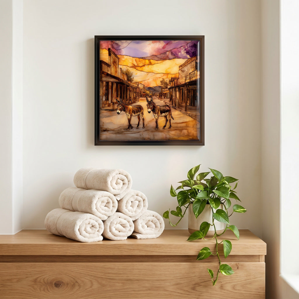 A quiet corner of the bath.