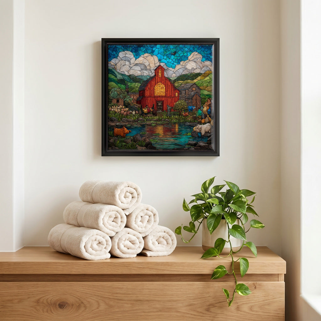 A quiet corner of the bath.