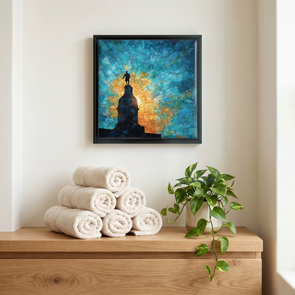 A quiet corner of the bath.