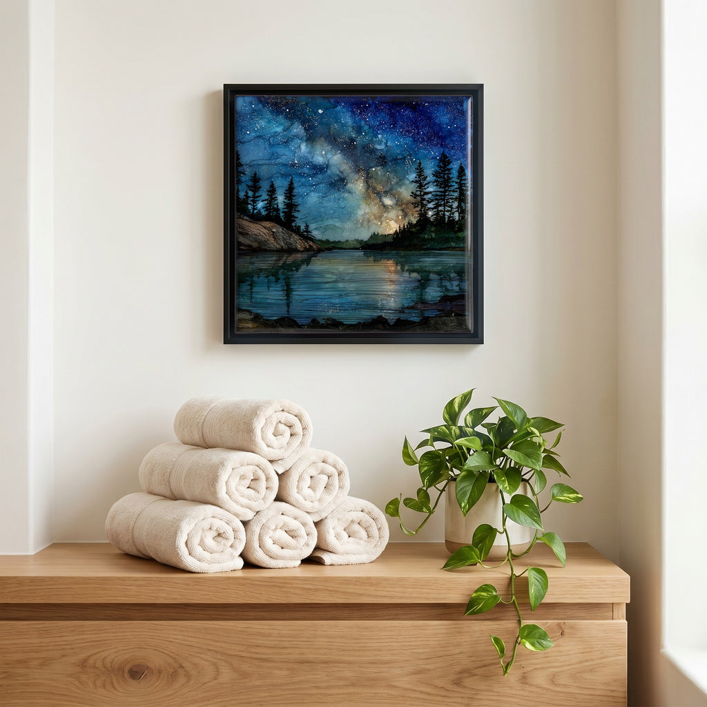 A quiet corner of the bath.