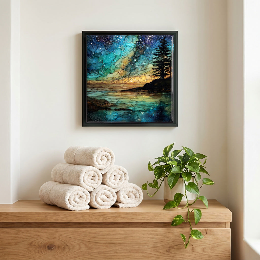 A quiet corner of the bath.