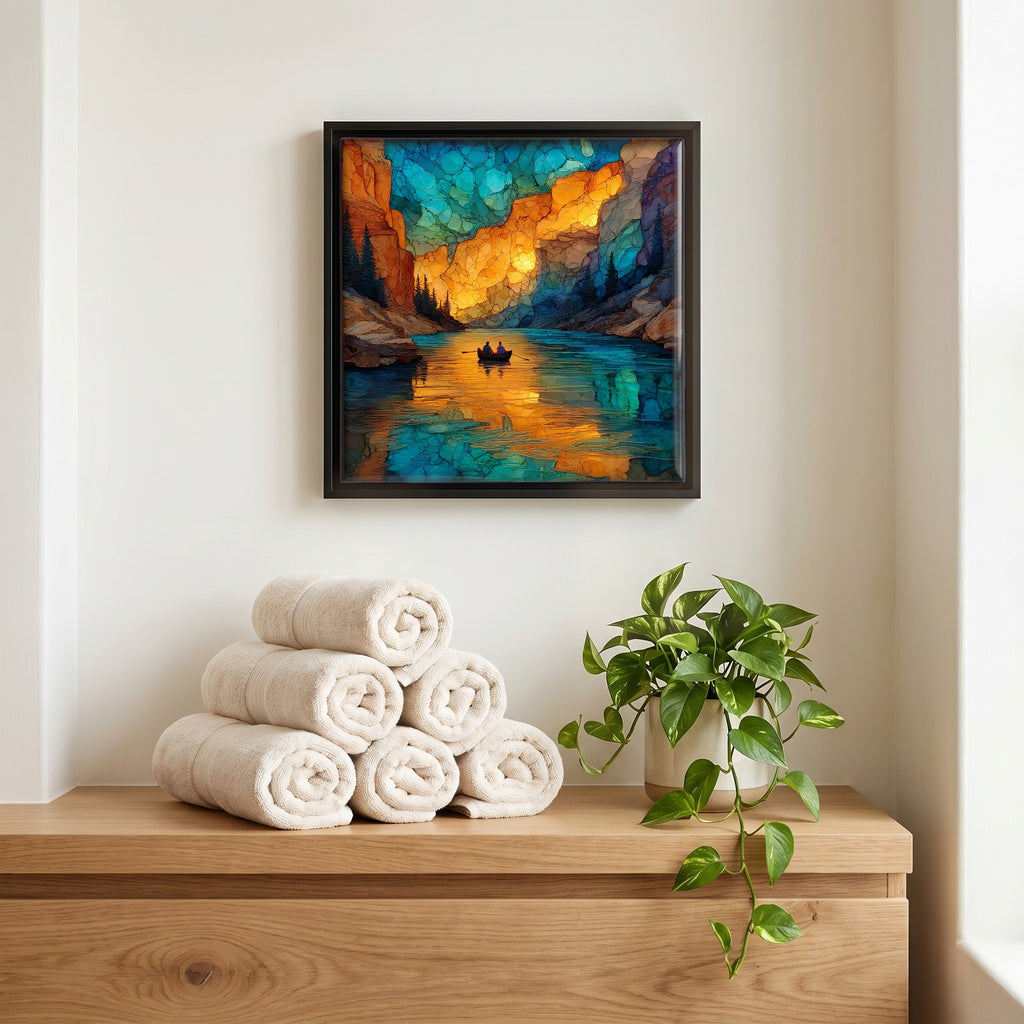 A quiet corner of the bath.