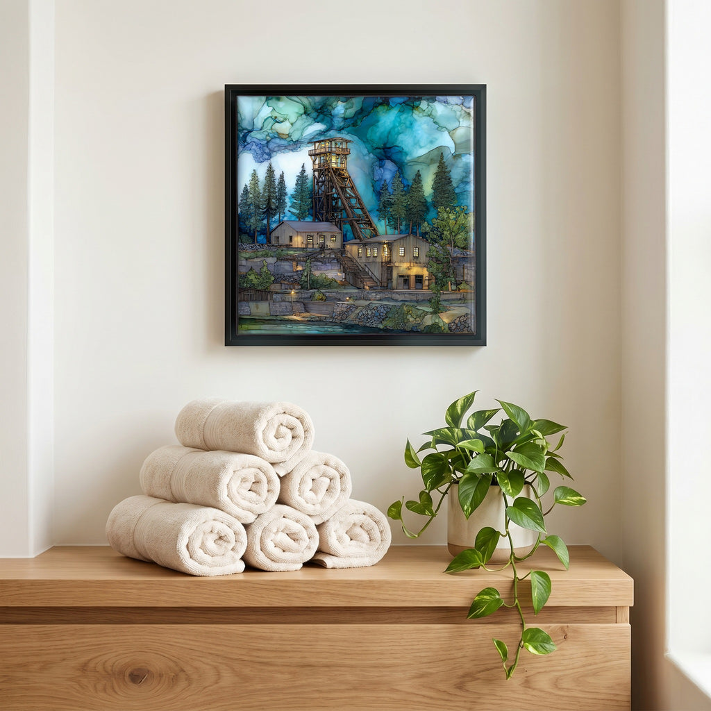 A quiet corner of the bath.