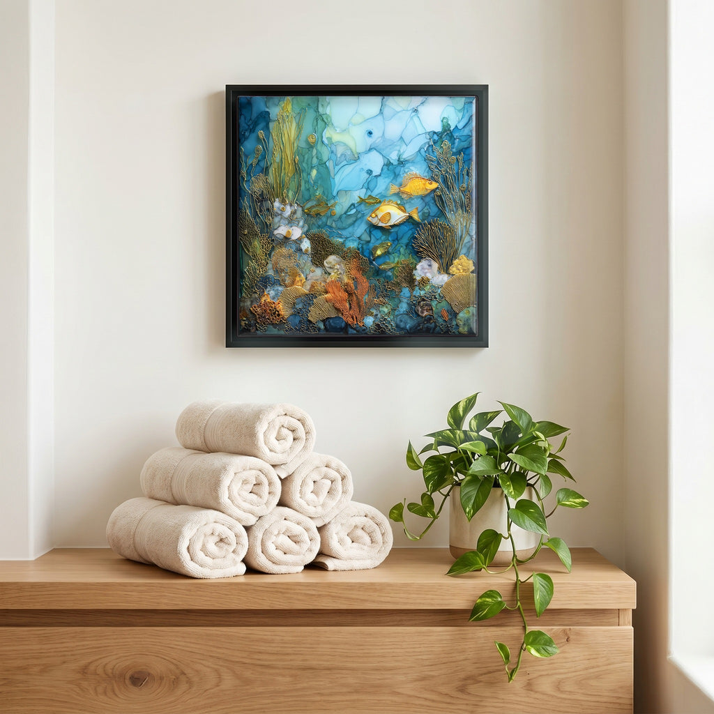 A quiet corner of the bath.