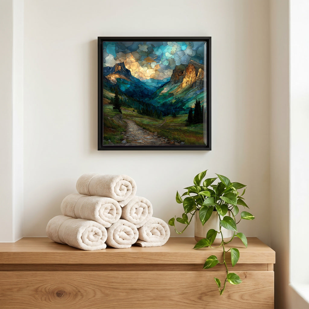 A quiet corner of the bath.