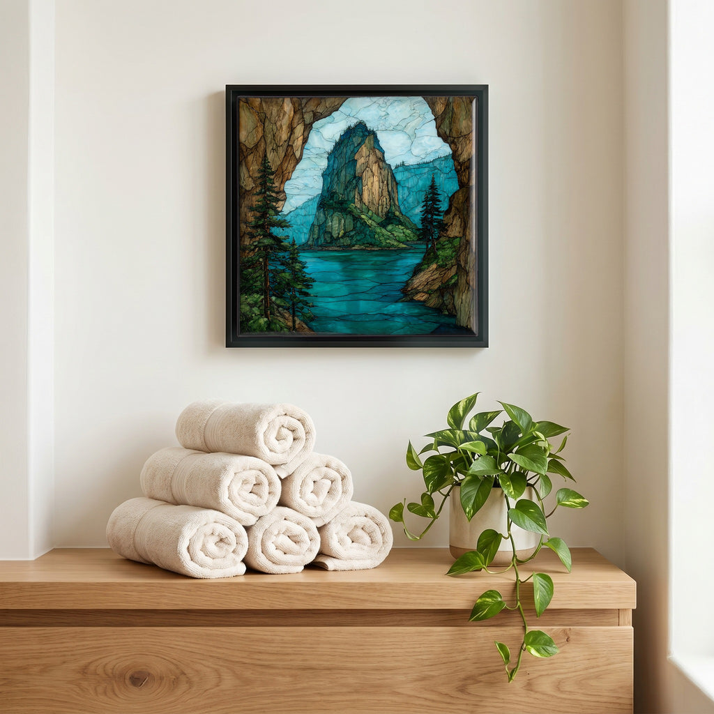 A quiet corner of the bath.
