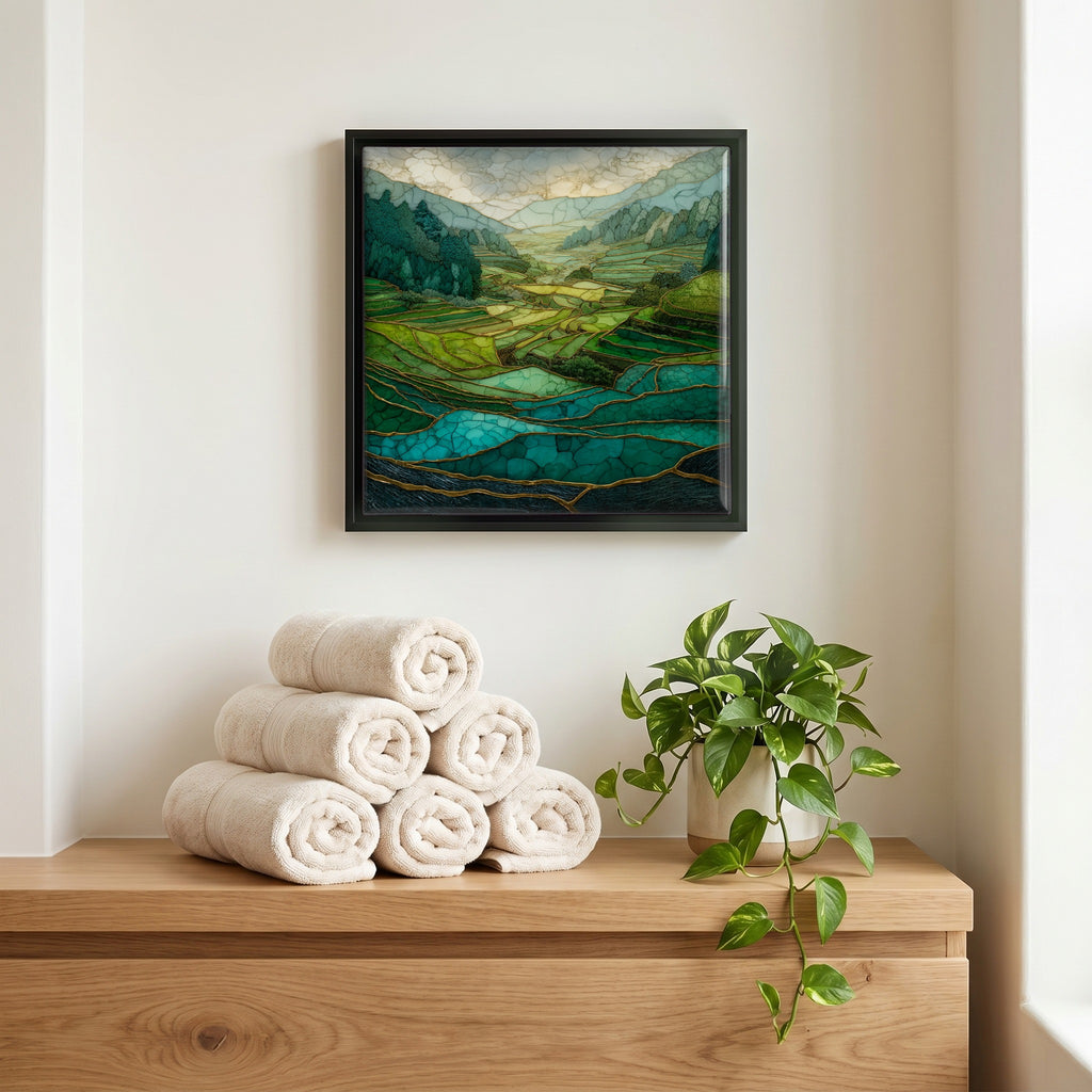 A quiet corner of the bath.